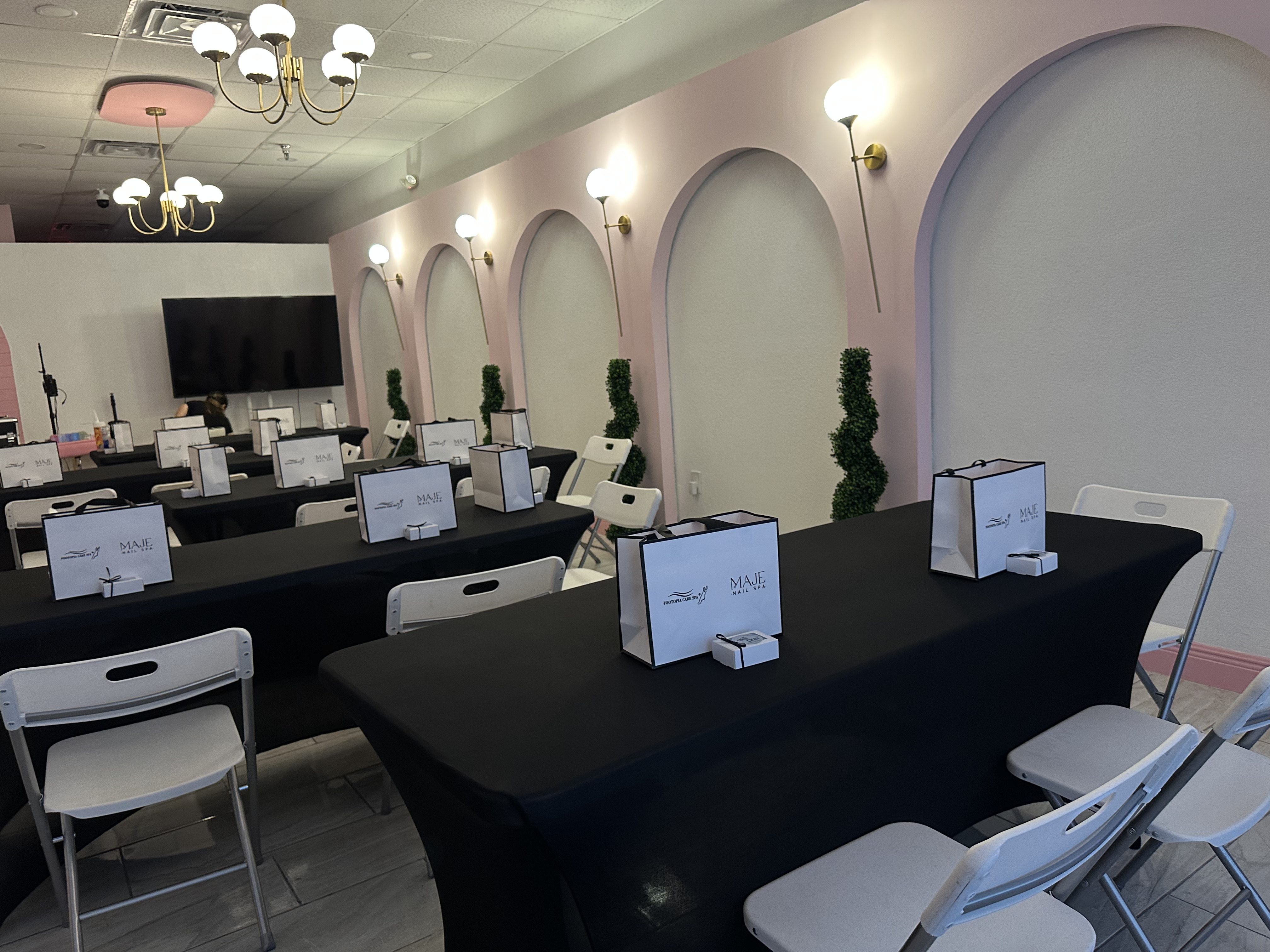 Instalaciones de Maje Nails Academy